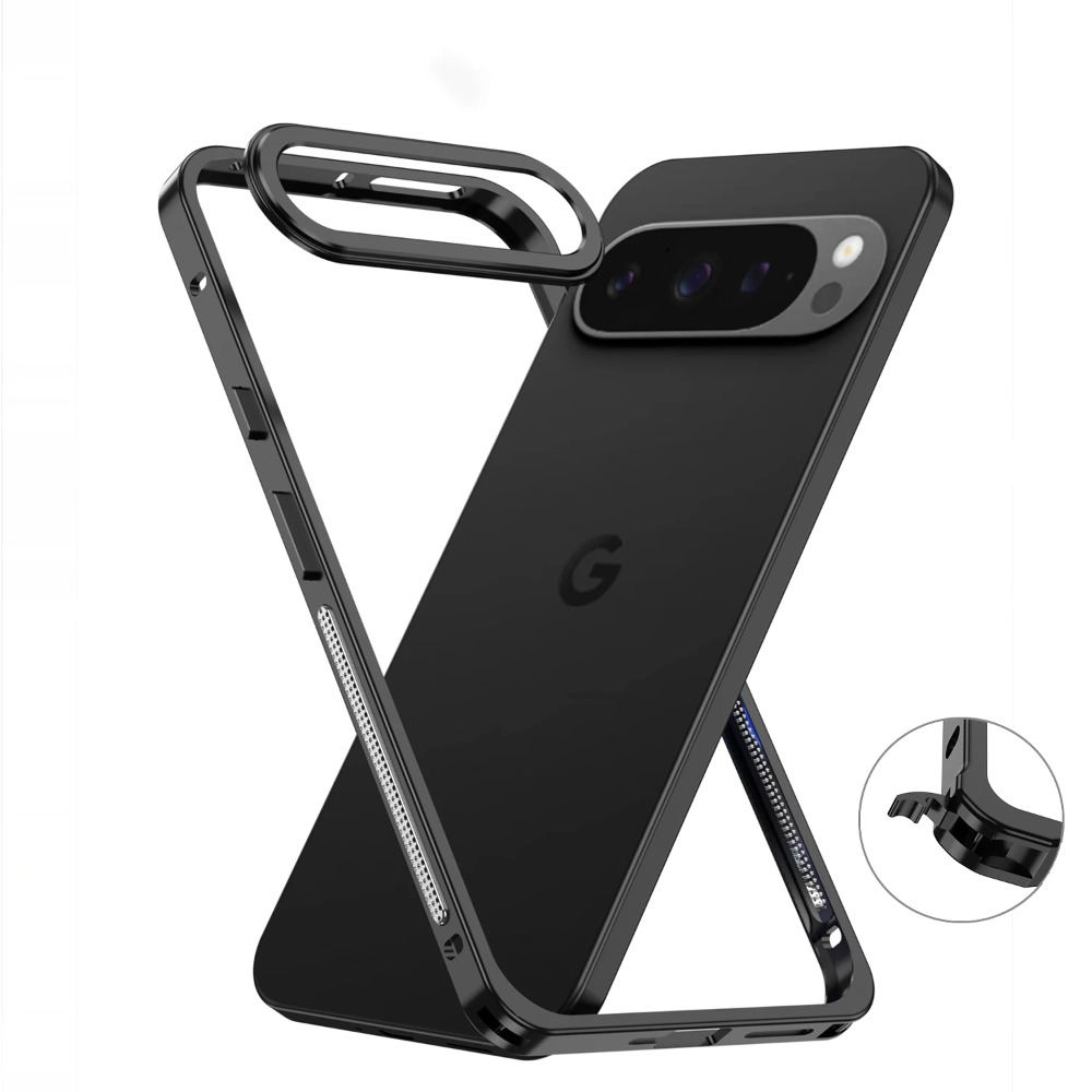 Metal Bumper Aluminum Frame Case - เคสกันกระแทกโลหะระบายความร้อน Choice สำหรับ Google Pixel 10