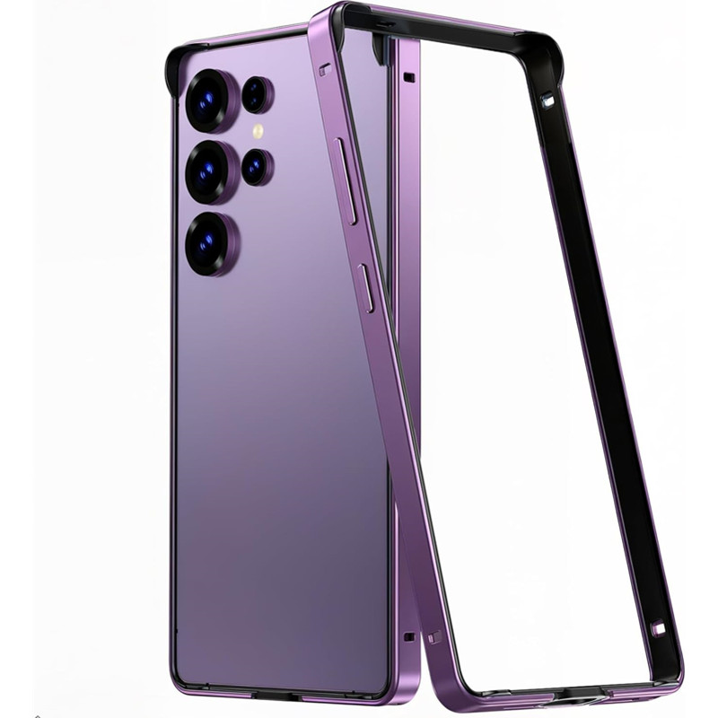 Metal Bumper Aluminum Frame Case - เคสกันกระแทกโลหะโครงอะลูมิเนียมอัลลอยสำหรับซัมซุงกาแล็กซี่ S26 S25 อัลตร้า S24 พลัส