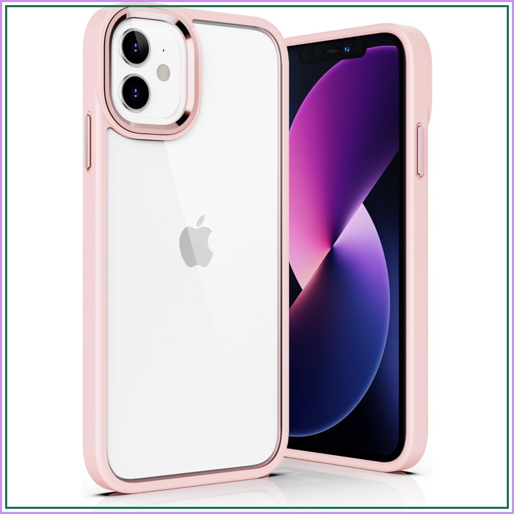 Clear Shockproof Bumper Case - เคสใสกันกระแทกสำหรับไอโฟน 11 6.1 นิ้ว, กันชน TPU