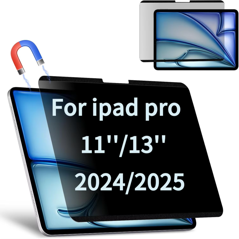 Matte Anti Glare Screen Protector - ฟิล์มกันรอยแบบแม่เหล็กสำหรับ iPad Pro 11 13 นิ้ว