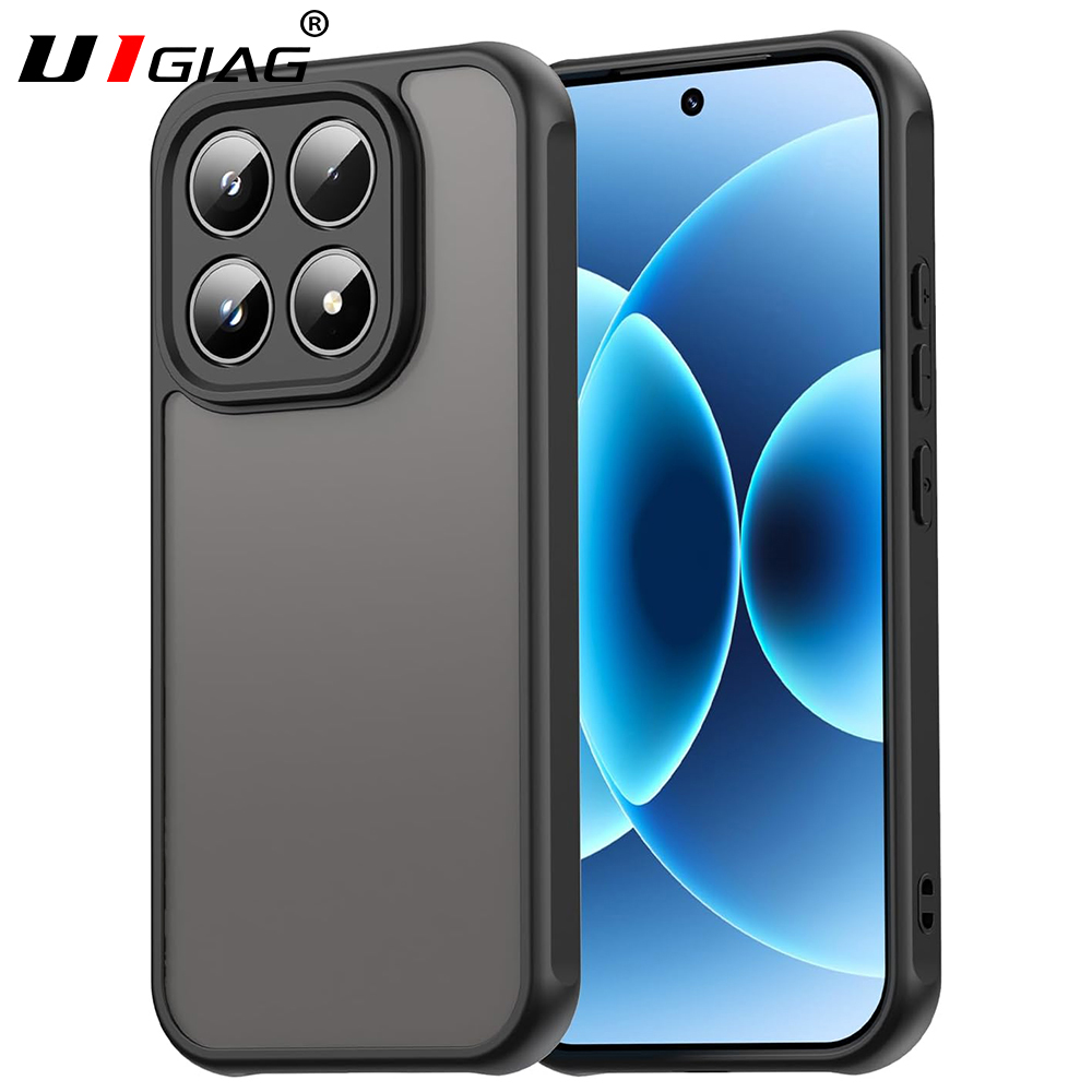 Matte Hard Pc Back Case - เคสป้องกันระดับทหารสำหรับ Xiaomi 17 15 15T 14T