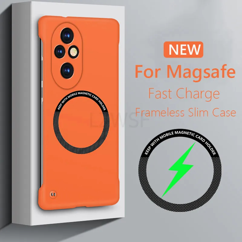 Matte Hard Pc Back Case - เคสสำหรับ Honor 200 Pro 200Pro Magsafe