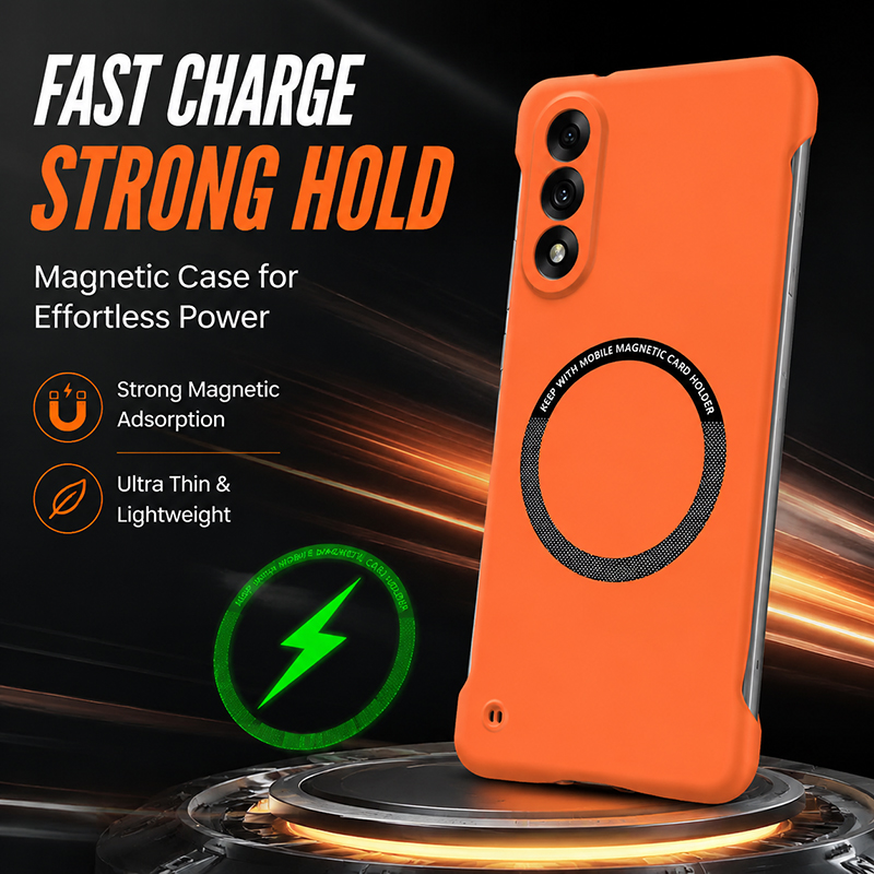 Ultra Thin Frameless Phone Cover - เคสโทรศัพท์แบบแข็งไร้กรอบสำหรับ OnePlus Nord 5 Nord5 Ace5
