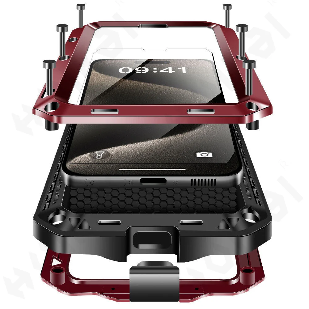 Heavy Duty 360 Full Body Protective Case - เคสสำหรับ iPhone 17 16 15 14