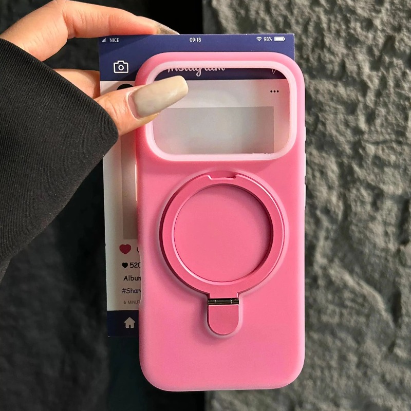 Liquid Silicone Magnetic Phone Case - เคสซิลิโคนเหลวสีลูกกวาดสำหรับ Magsafe สำหรับ iPhone 18 17