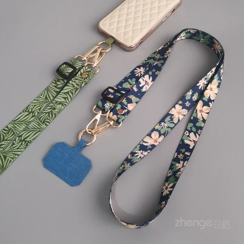 Crossbody Lanyard Neck Strap Case - เชือกคล้องโทรศัพท์มือถือ เชือกคล้องไหล่ยาว แขวนคอ เชือกคล้องทาสี คลิปเคสโทรศัพท์ สายคล้องสากล