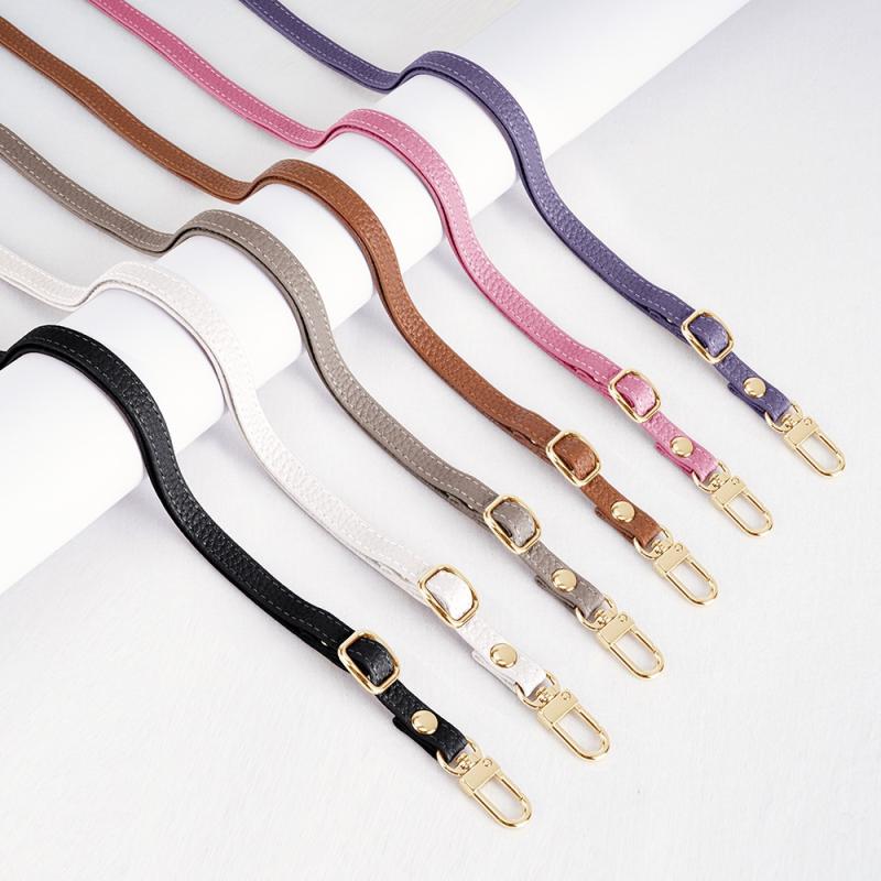Crossbody Lanyard Neck Strap Case - Universal หนัง Crossbody โทรศัพท์มือถือ Lanyard สายคล้องคอปรับยาวสายแขวนสายคล้องกระเป๋าสําหรับโทรศัพท์ทั้งหมดกรณี