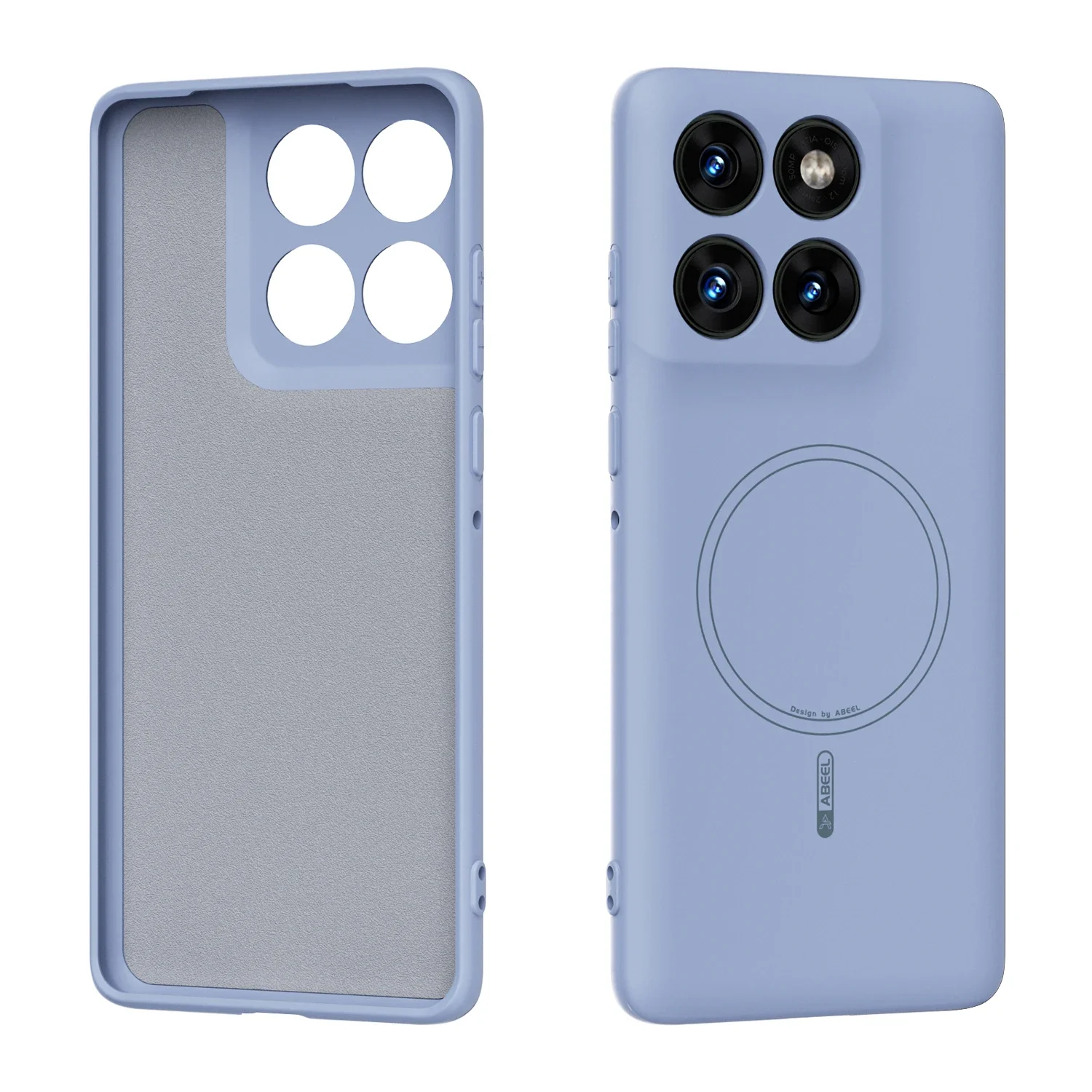 Liquid Silicone Magnetic Phone Case - เคสโทรศัพท์อย่างเป็นทางการสำหรับ Motorola Moto Edge 60S 60