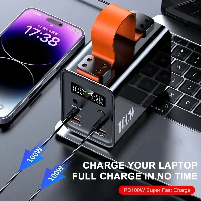 แบตเตอรี่สำรองสำหรับแล็ปท็อป 6 - Power Banks บทวิจารณ์และราคา