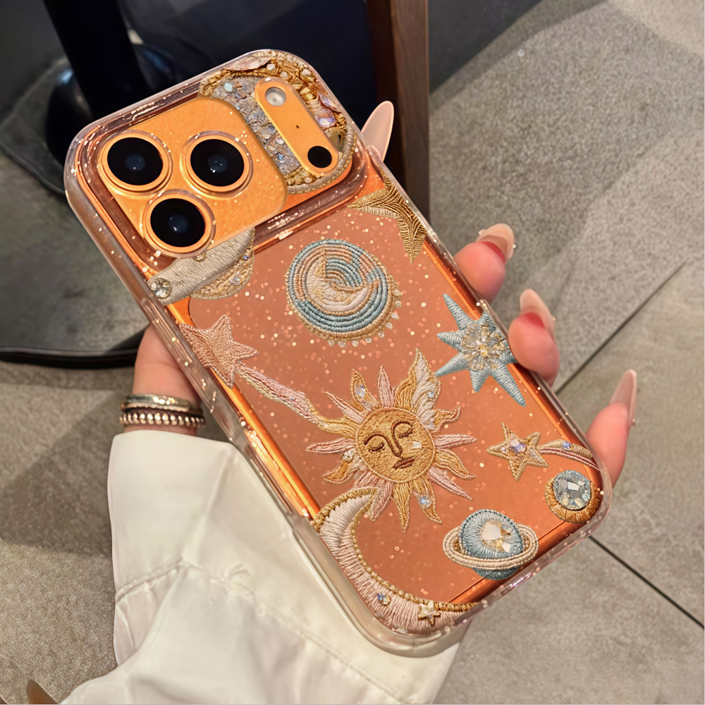 เคสโทรศัพท์ลายดวงดาวและพระจันท - Clear Shockproof Bumper Case บทวิจารณ์และราคา
