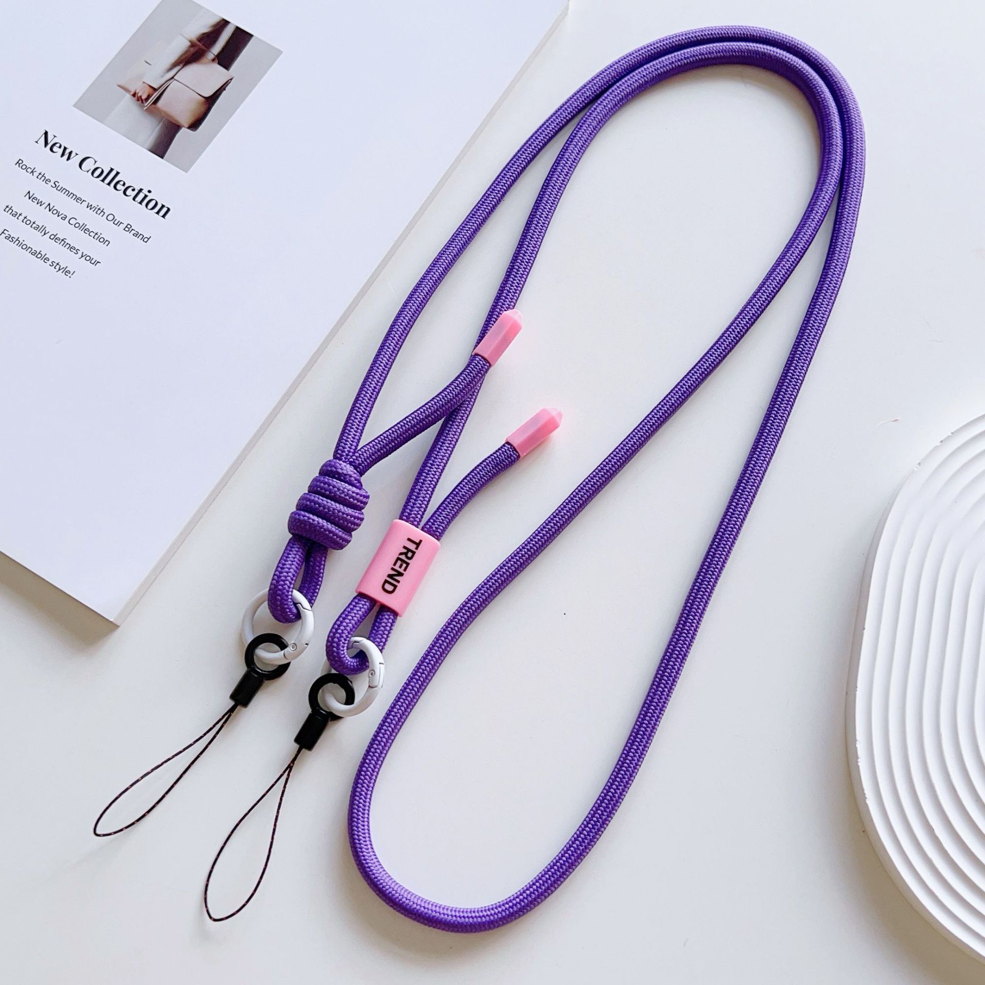 สายคล้องโทรศัพท์แบบปรับได้ ใช้ - Crossbody Lanyard Neck Strap Case บทวิจารณ์และราคา