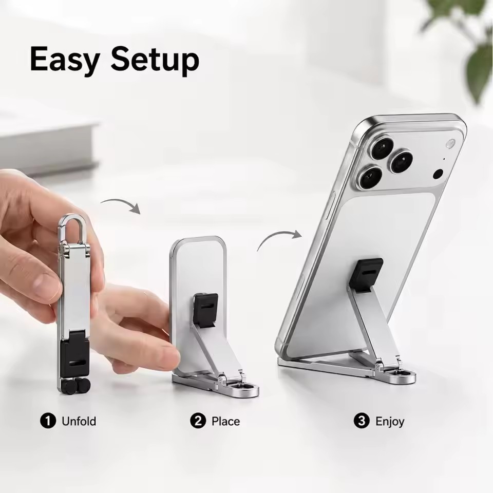 ขาตั้งโทรศัพท์แบบพับได้พร้อมพว - Phone Stands บทวิจารณ์และราคา