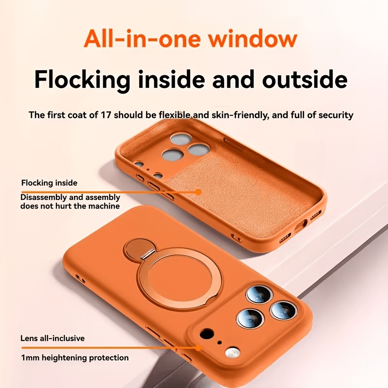 เคสโทรศัพท์ซิลิโคนเหลวแบบแม่เห - Liquid Silicone Magnetic Phone Case บทวิจารณ์และราคา