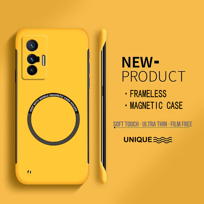 Ultra Thin Hard PCแม่เหล็กFram - Ultra Thin Frameless Phone Cover บทวิจารณ์และราคา