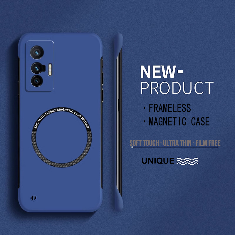 Ultra Thin Hard PCแม่เหล็กFram - Ultra Thin Frameless Phone Cover บทวิจารณ์และราคา