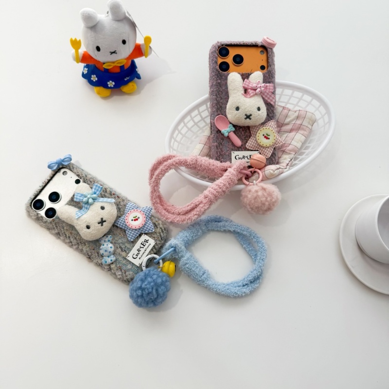  เคสโทรศัพท์ลายการ์ตูนมิฟฟี่ส - Cute Cartoon Wrist Strap Silicone Case บทวิจารณ์และราคา