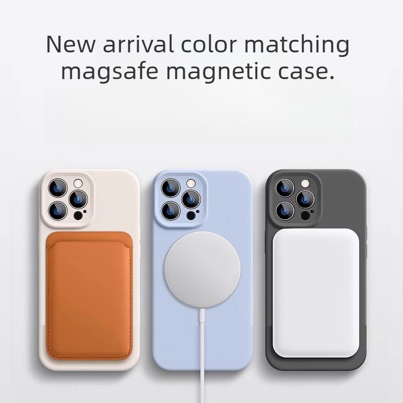 เคสโทรศัพท์ซิลิโคนเหลวแท้ ดีไซ - Liquid Silicone Magnetic Phone Case บทวิจารณ์และราคา