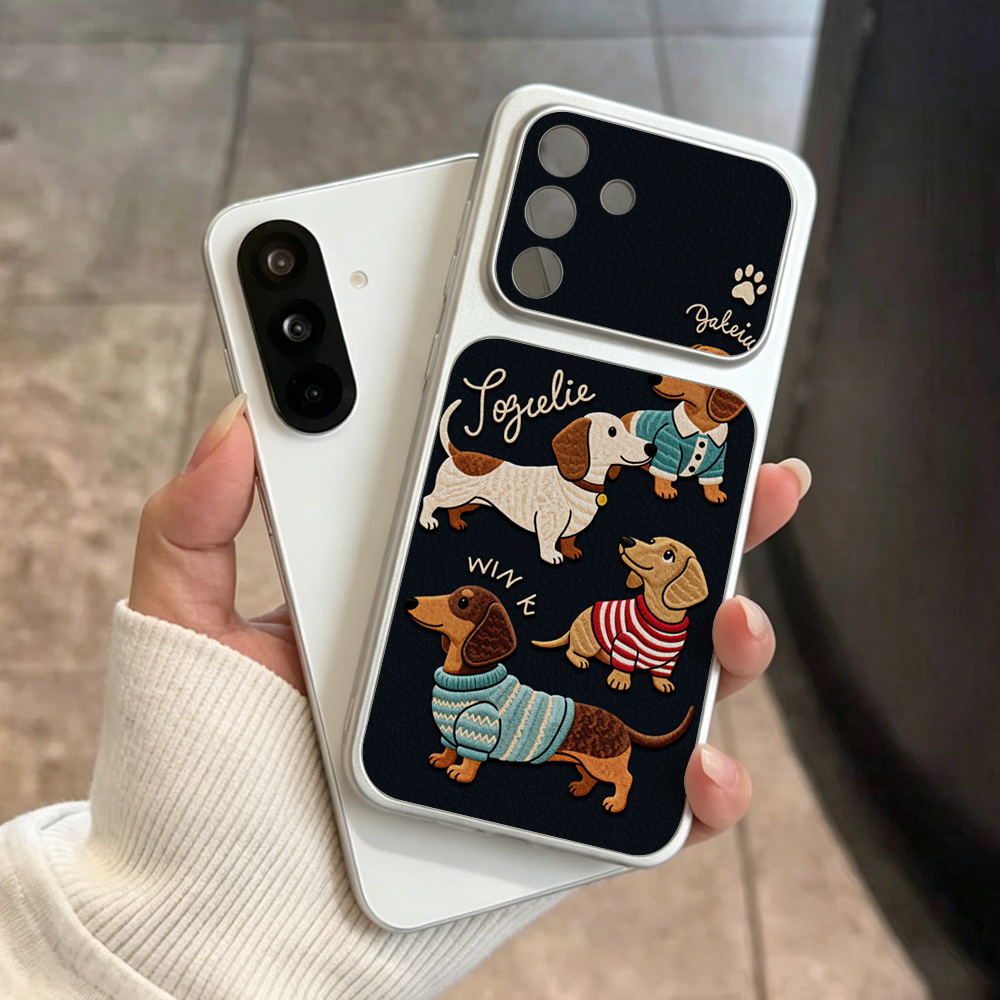 การ์ตูนดัชชุนด์เคสโทรศัพท์สำหร - Cute Cartoon Wrist Strap Silicone Case บทวิจารณ์และราคา