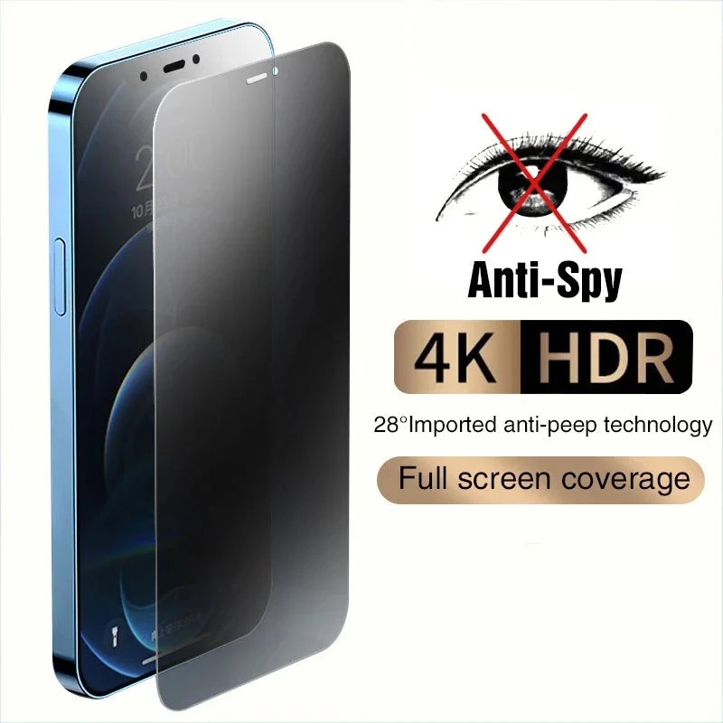 เคสกระจกนิรภัยป้องกันการสอดแนม - Anti Spy Privacy Glass Case บทวิจารณ์และราคา