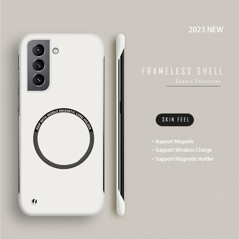 Hard PC Framelessแม่เหล็กสําหร - Ultra Thin Frameless Phone Cover บทวิจารณ์และราคา
