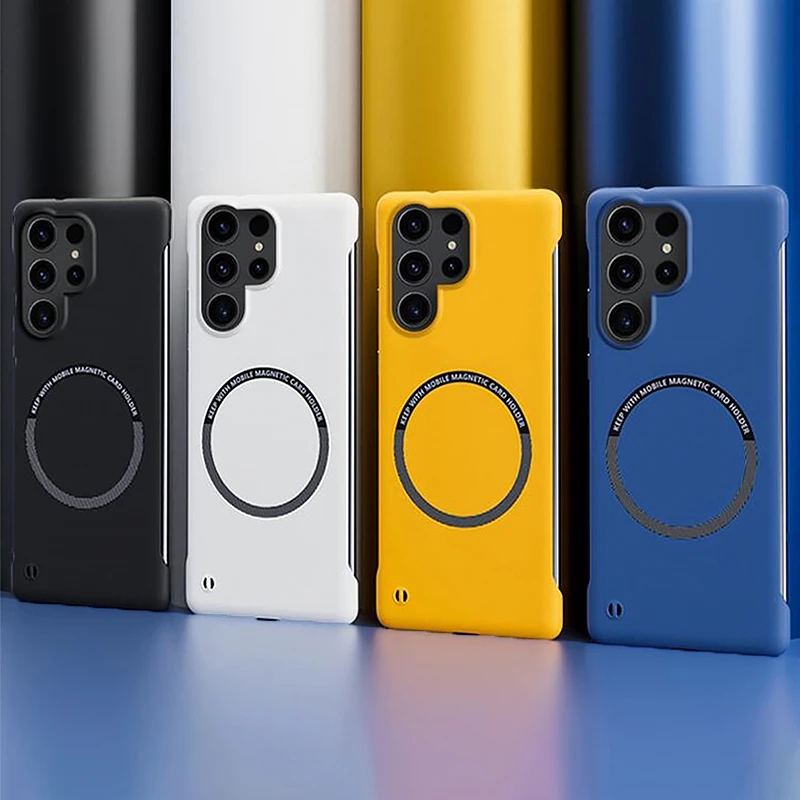 Hard PC Framelessแม่เหล็กสําหร - Ultra Thin Frameless Phone Cover บทวิจารณ์และราคา