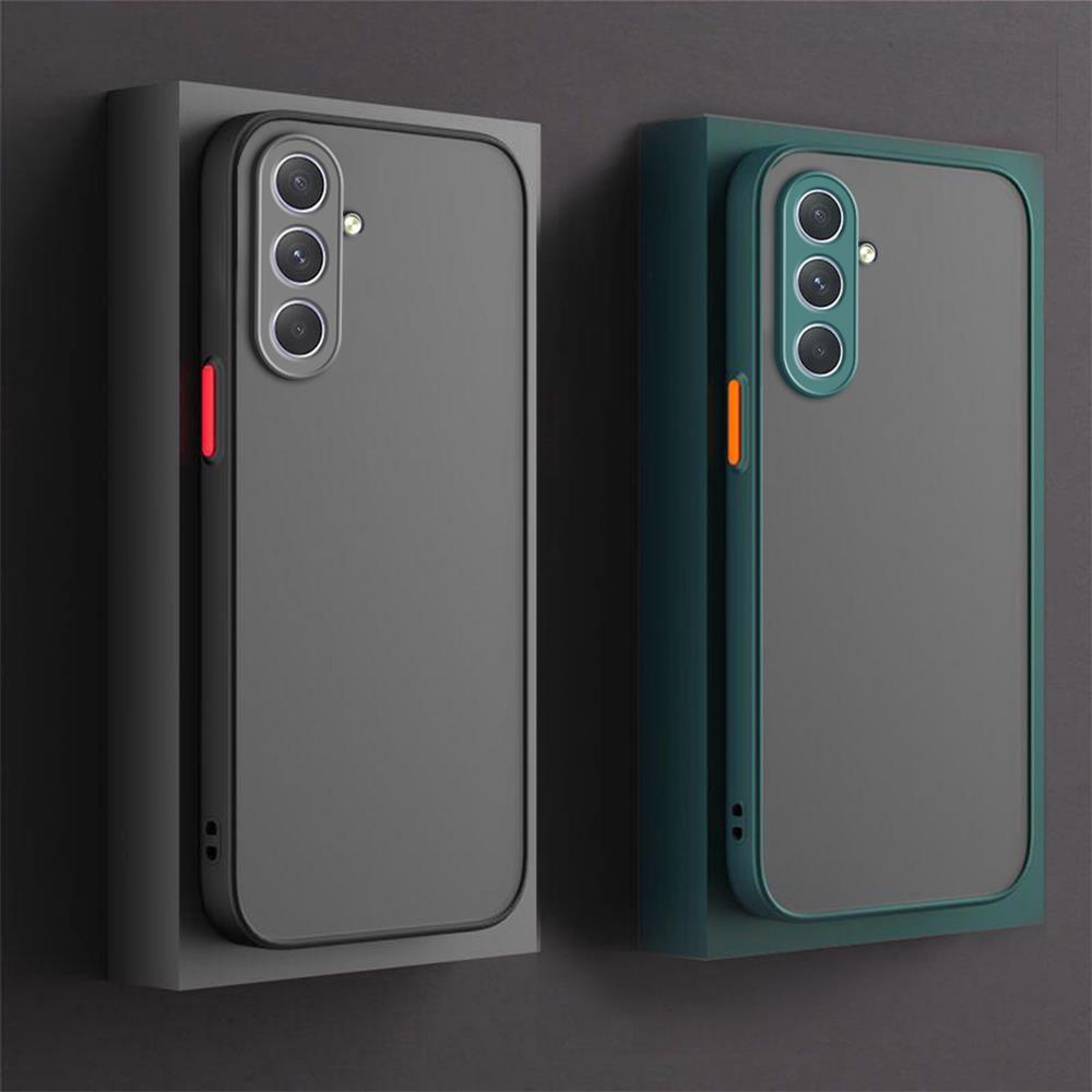Luxury Matte Samung A15 A05 A0 - Matte Hard Pc Back Case บทวิจารณ์และราคา