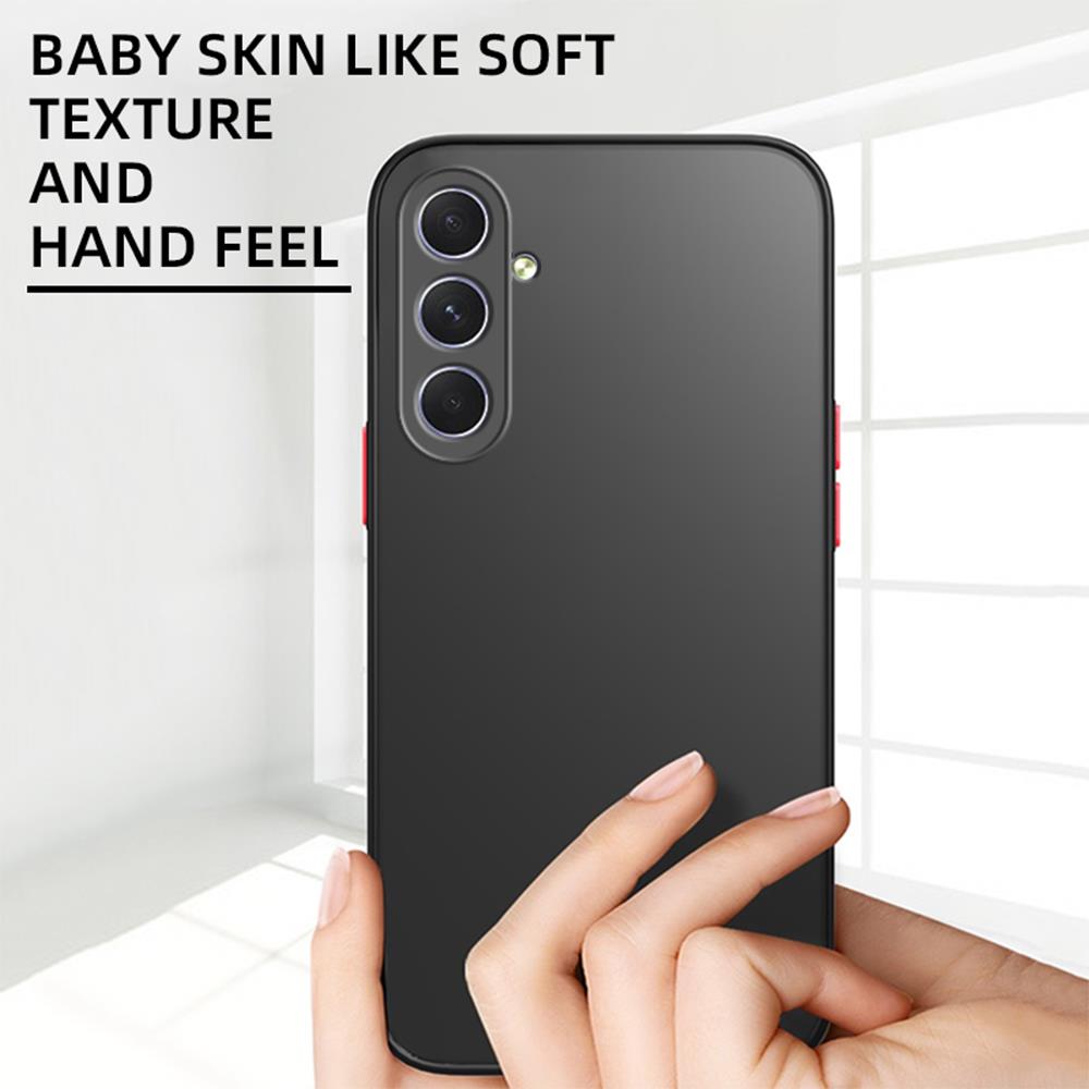 Luxury Matte Samung A15 A05 A0 - Matte Hard Pc Back Case บทวิจารณ์และราคา