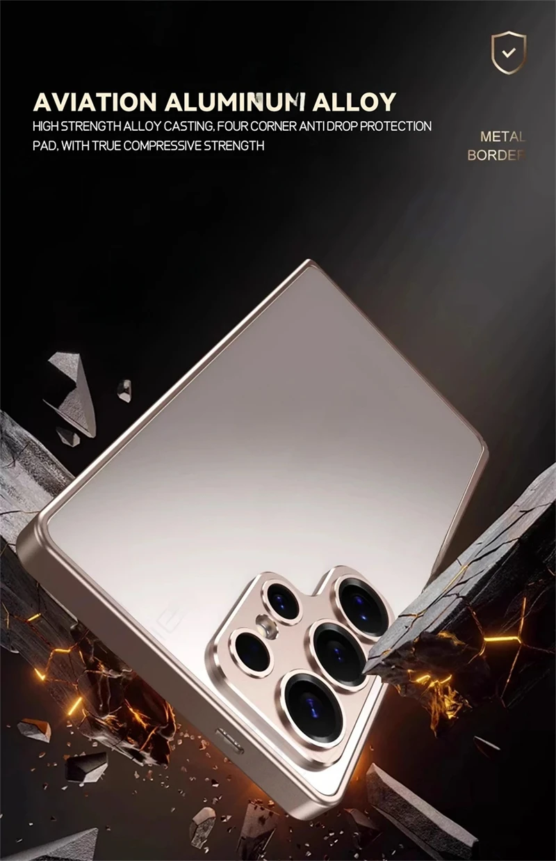 เคสกันกระแทกโครงอะลูมิเนียมอัล - Metal Bumper Aluminum Frame Case บทวิจารณ์และราคา