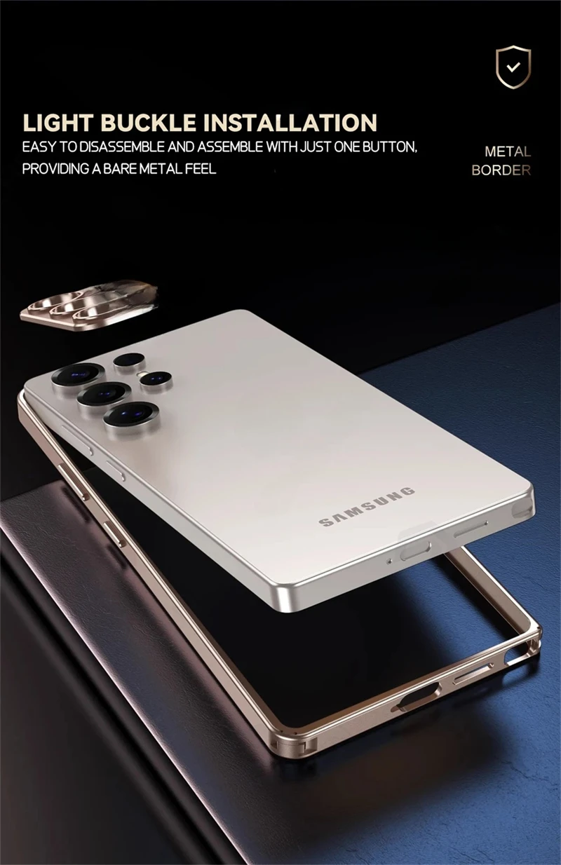 เคสกันกระแทกโครงอะลูมิเนียมอัล - Metal Bumper Aluminum Frame Case บทวิจารณ์และราคา