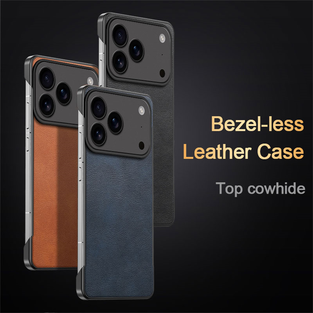 เคสโทรศัพท์หนังคลาสสิกบางเฉียบ - Ultra Thin Frameless Phone Cover บทวิจารณ์และราคา