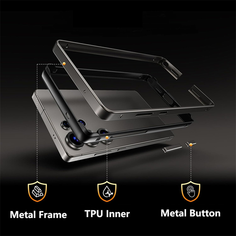 เคสกันกระแทกโลหะโครงอะลูมิเนีย - Metal Bumper Aluminum Frame Case บทวิจารณ์และราคา