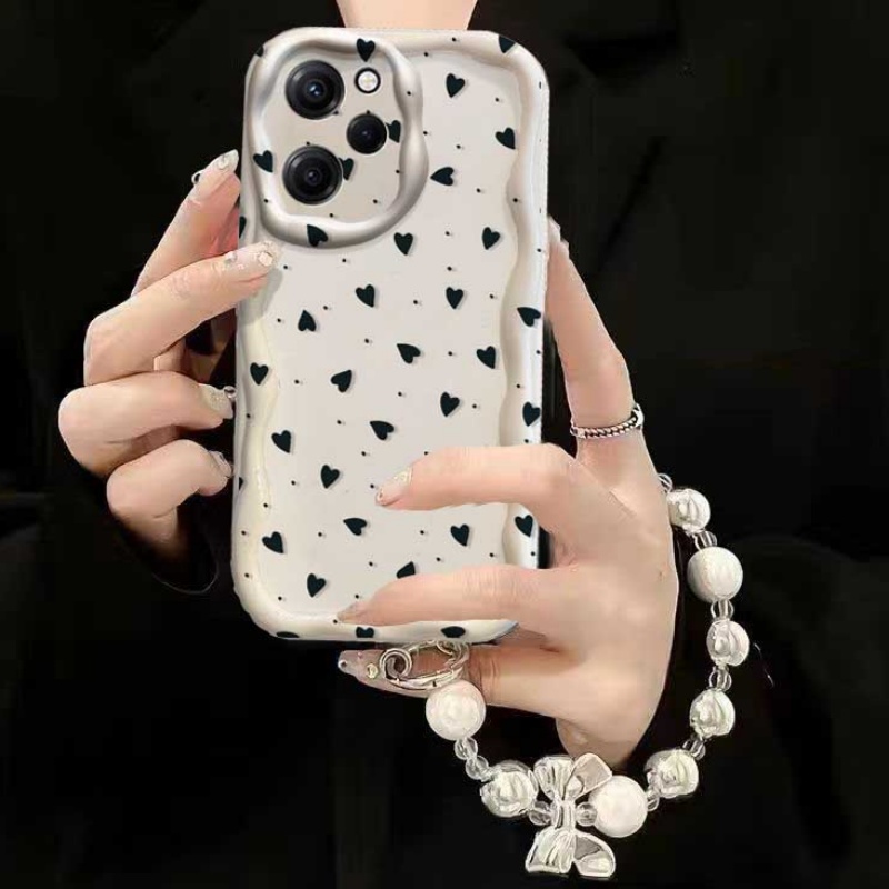 เคสสำหรับ RENO 15 15F 14 PRO 1 - Cute Cartoon Wrist Strap Silicone Case บทวิจารณ์และราคา