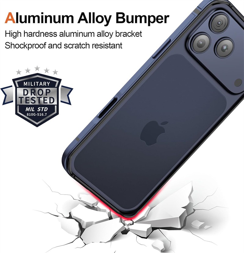 เคสกันกระแทกอะลูมิเนียมบางเฉีย - Metal Bumper Aluminum Frame Case บทวิจารณ์และราคา