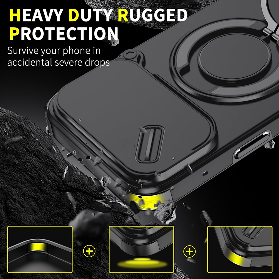 เคสโทรศัพท์กันกระแทกแบบหนาพิเศ - Heavy Duty 360 Full Body Protective Case บทวิจารณ์และราคา