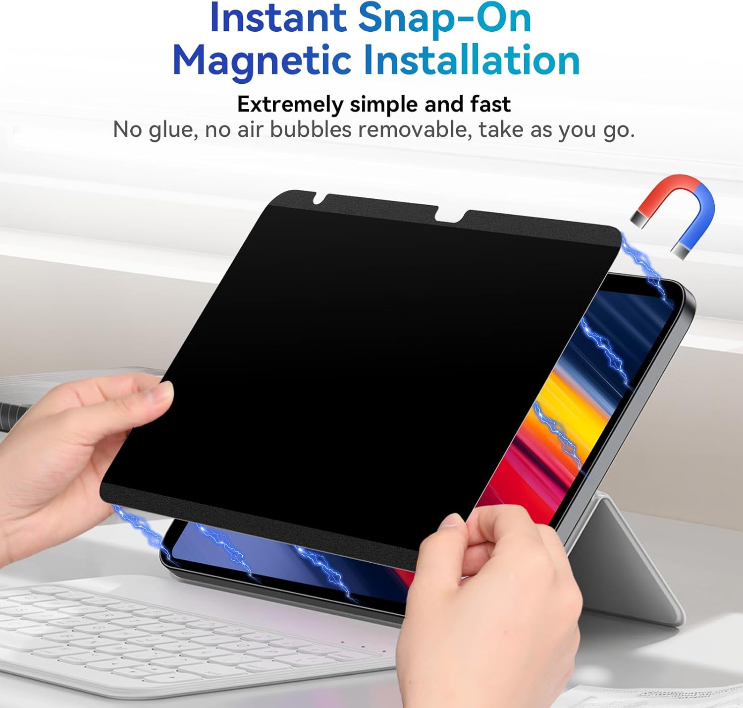 ฟิล์มกันรอยแบบแม่เหล็กสำหรับ i - Matte Anti Glare Screen Protector บทวิจารณ์และราคา