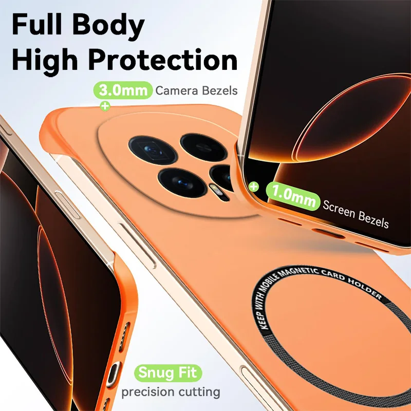 เคสโทรศัพท์แบบไร้ขอบแม่เหล็กบา - Ultra Thin Frameless Phone Cover บทวิจารณ์และราคา