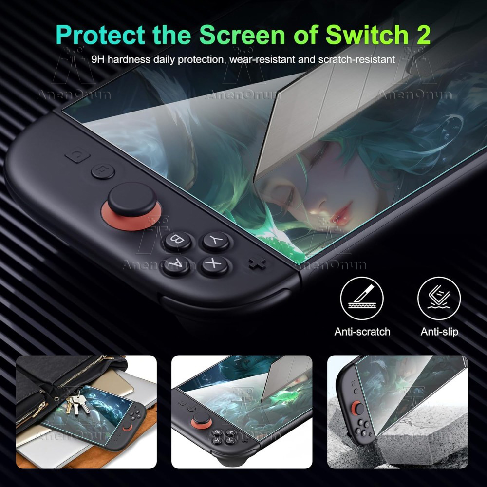 สวิทช์ 2 Anti-Blue Light ป้องก - Matte Anti Glare Screen Protector บทวิจารณ์และราคา
