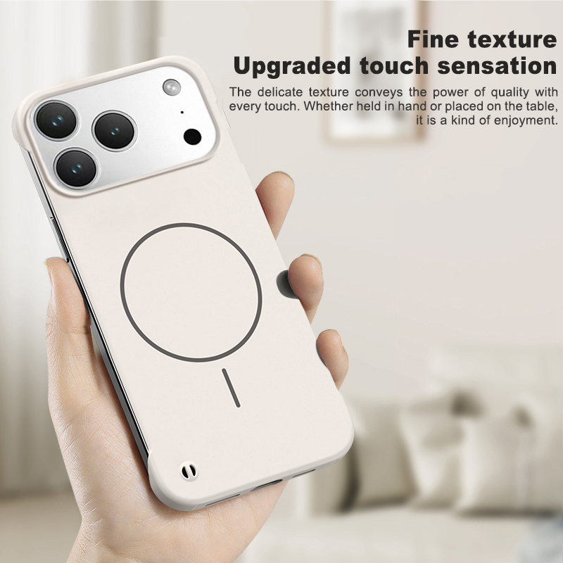 เคสโทรศัพท์แบบบางพิเศษ ผิวสัมผ - Ultra Thin Frameless Phone Cover บทวิจารณ์และราคา