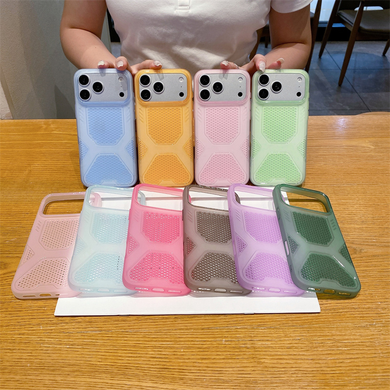 เคสโทรศัพท์ TPU แบบนิ่ม ระบายค - Heat Dissipation Mesh Breathable Case บทวิจารณ์และราคา