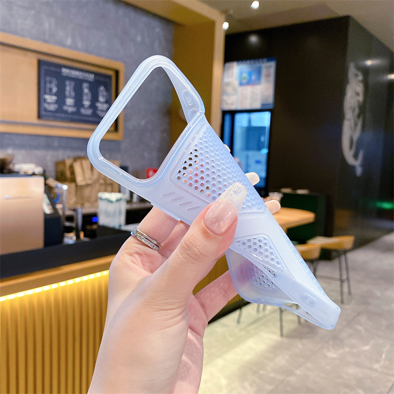 เคสโทรศัพท์ TPU แบบนิ่ม ระบายค - Heat Dissipation Mesh Breathable Case บทวิจารณ์และราคา