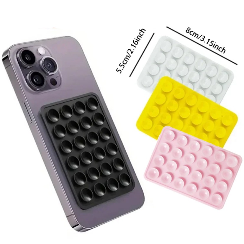แผ่นยึดโทรศัพท์ซิลิโคนแบบดูดติ - Phone Cases บทวิจารณ์และราคา