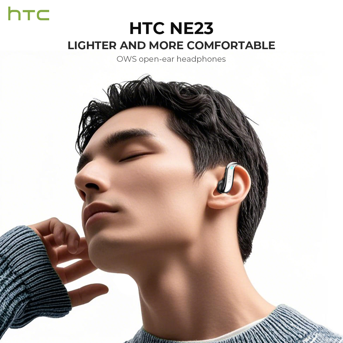 หูฟังบลูทูธแบบเปิดหู HTC เล่นไ - Phone Cases บทวิจารณ์และราคา