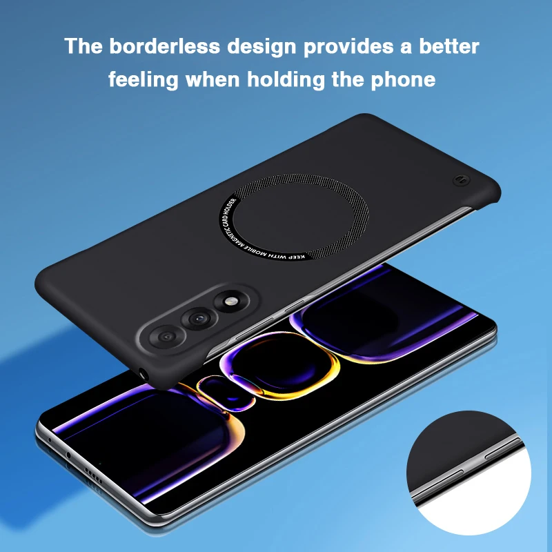 เคสโทรศัพท์แบบแข็งไร้กรอบสำหรั - Ultra Thin Frameless Phone Cover บทวิจารณ์และราคา