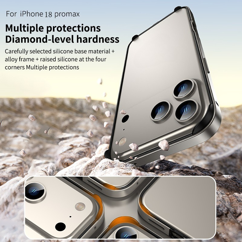 เคสโทรศัพท์แบบไฮบริด ซิลิโคนผส - Metal Bumper Aluminum Frame Case บทวิจารณ์และราคา