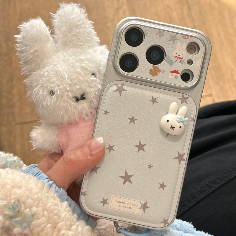 เคสโทรศัพท์หนังลายการ์ตูนมิฟฟี - Cute Cartoon Wrist Strap Silicone Case บทวิจารณ์และราคา