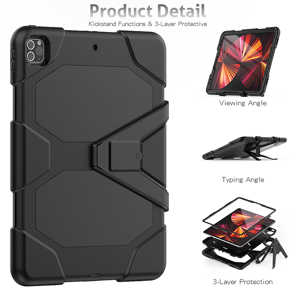IPad Case สำหรับ Apple iPad Pr - Heavy Duty 360 Full Body Protective Case บทวิจารณ์และราคา