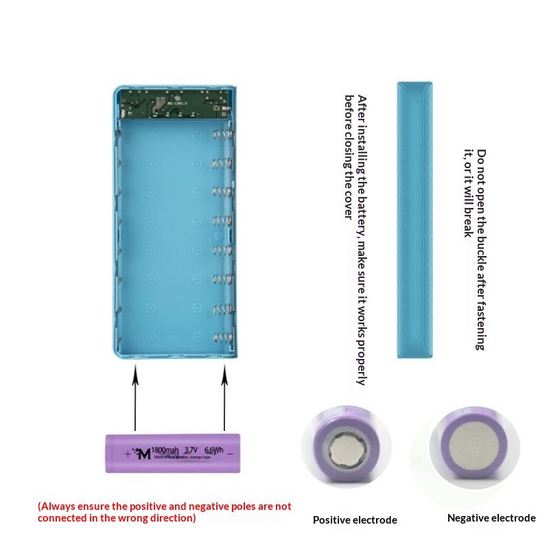 กล่องเก็บแบตเตอรี่ DIY ขนาด 8* - Power Banks บทวิจารณ์และราคา