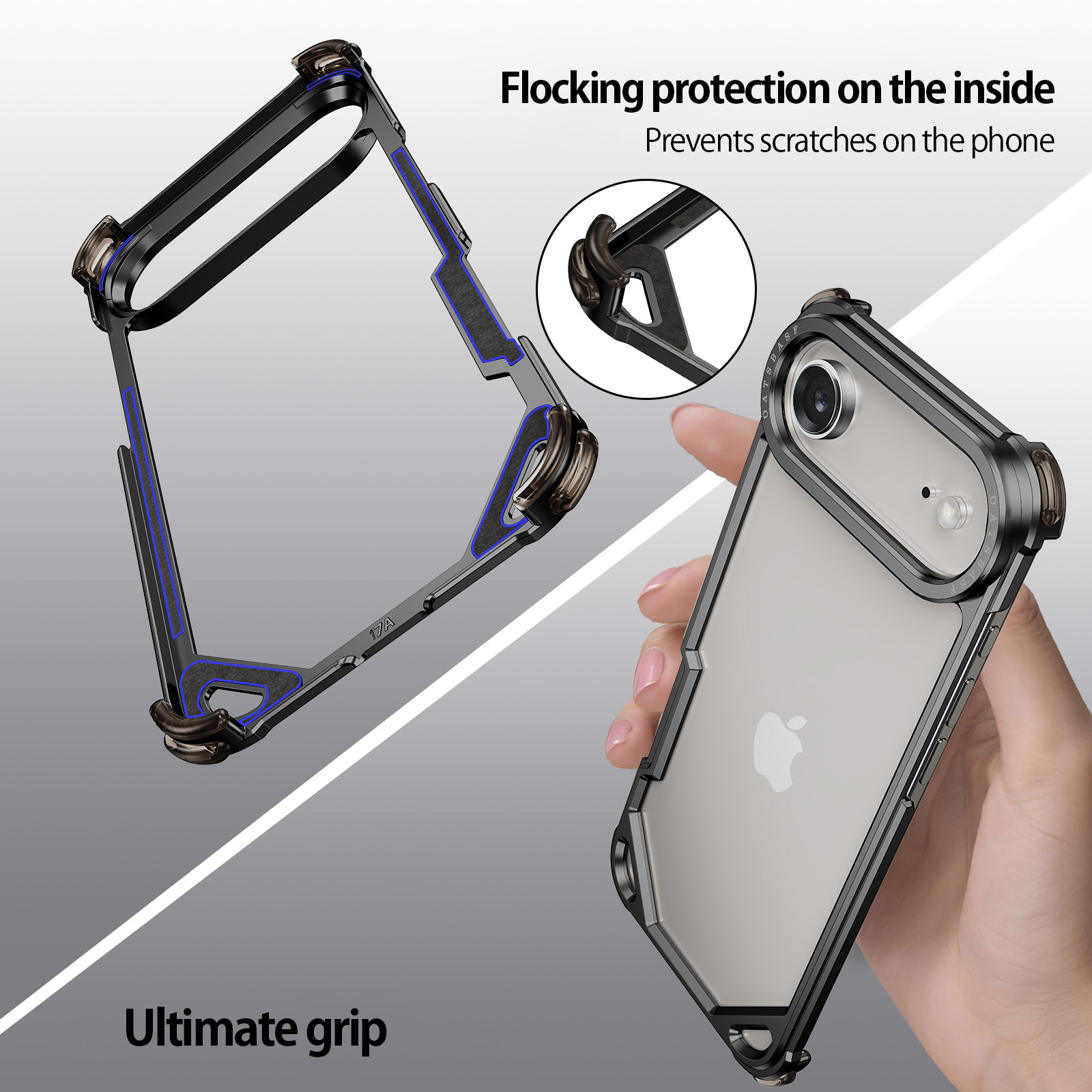 เคสโทรศัพท์อะลูมิเนียม Eary สำ - Ultra Thin Frameless Phone Cover บทวิจารณ์และราคา