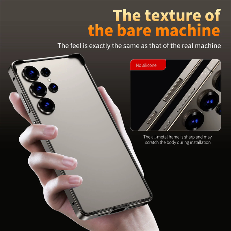 เคสกันกระแทกโลหะโครงอะลูมิเนีย - Metal Bumper Aluminum Frame Case บทวิจารณ์และราคา