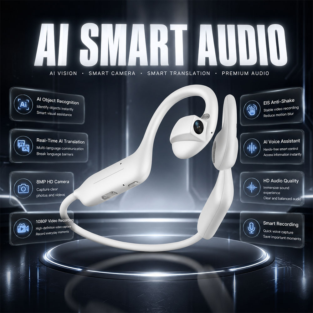 หูฟังบลูทูธ UHD 1080P รุ่นใหม่ - Earphones บทวิจารณ์และราคา